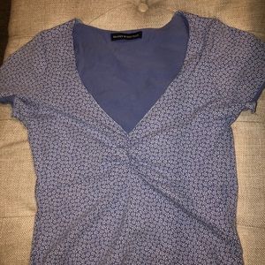 Brandy Melville floral Gina top. One size.
